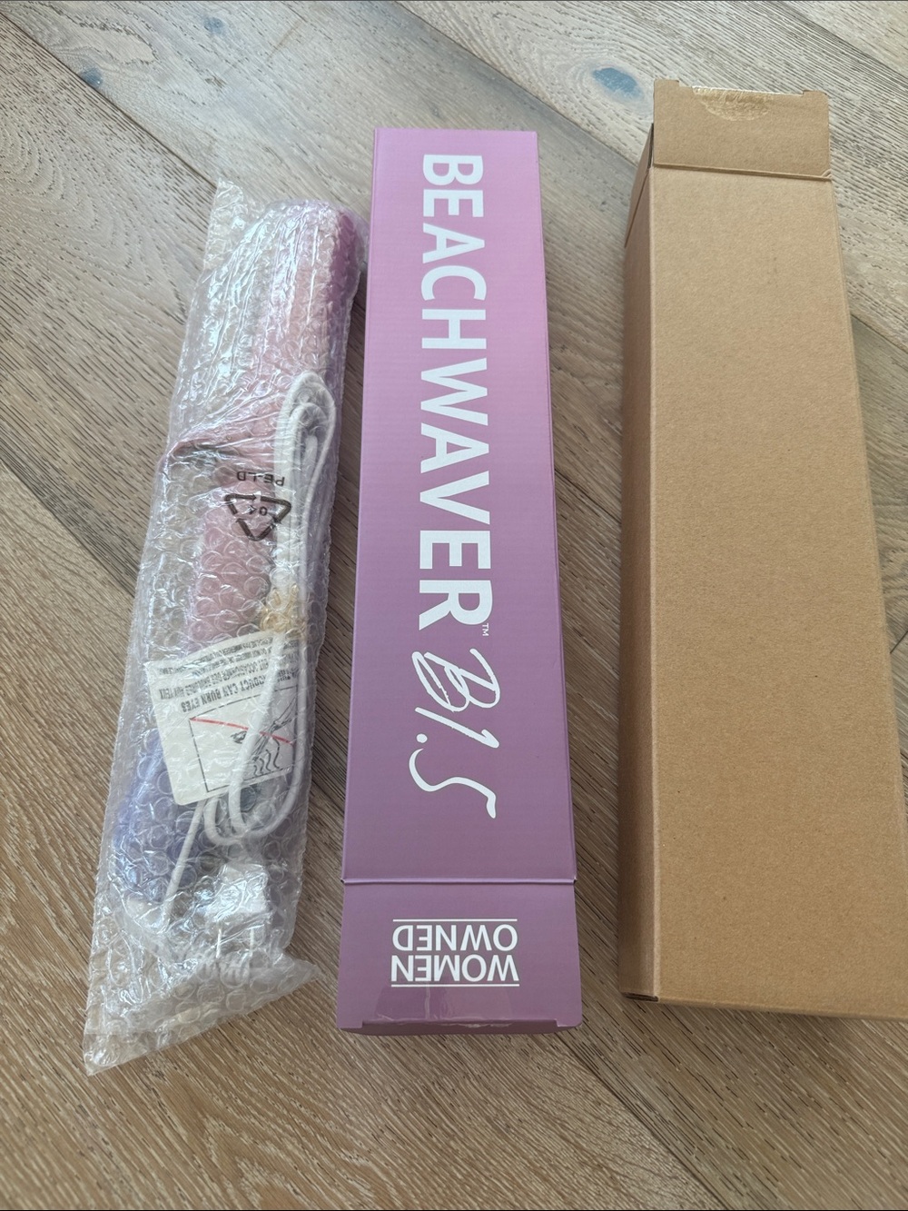 The Beachwaver Pink Sunset B1.5 Styling Iron